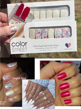 Color Street HTF RARE RETIRED Fairytale Forest Vienna Snow Miami Beach